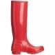 Hunter Original Tall Gloss WFT1000RGL Rojo - Mujer - Maskezapatos