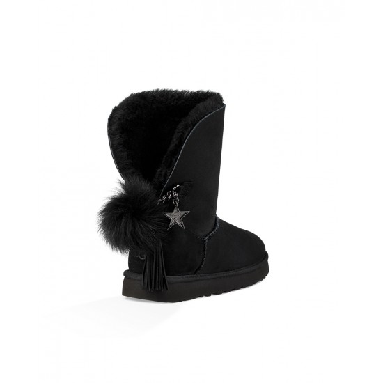 UGG - CLASSIC CHARM BOOT 1095717 AW18 BLK - Mujer - Maskezapatos