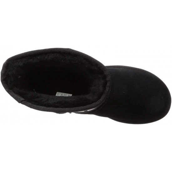 UGG - CLASSIC SHORT RUBBER LOGO 1108230 BLK - Mujer - Maskezapatos
