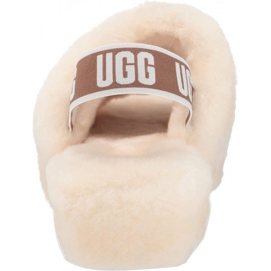 UGG - W Fluf Yeah Slide 1095119 Natural - Mujer - Maskezapatos