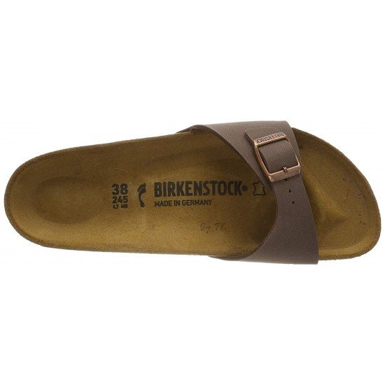 Birkenstock Madrid BF-Nubuck Mocha 40093 - Hombre - Maskezapatos