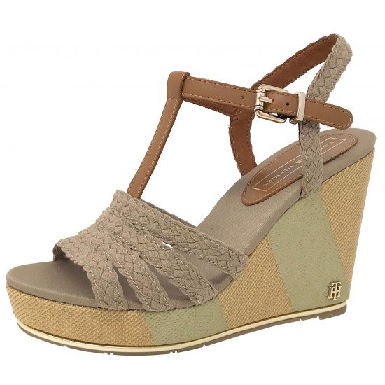 Tommy Hilfiger Printed Wedge FW0FW03934 068 - Mujer - Maskezapatos