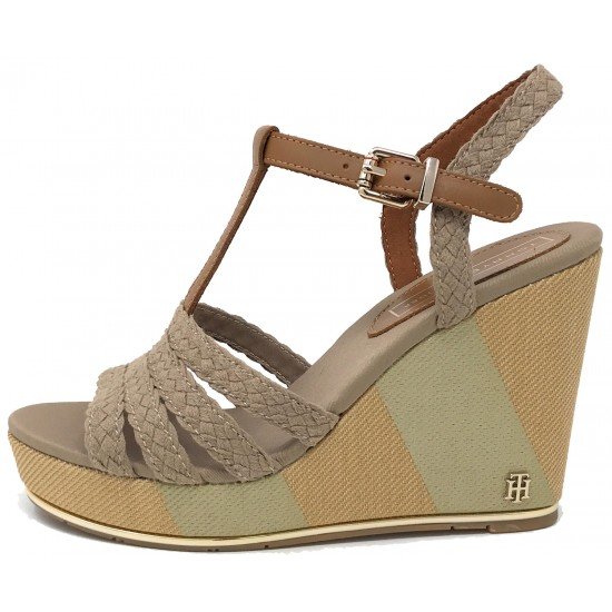 Tommy Hilfiger Printed Wedge FW0FW03934 068 - Mujer - Maskezapatos