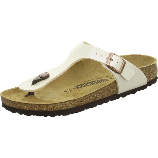 Birkenstock Gizeh BS Graceful Pearl White 0943873 - Mujer - Maskezapatos