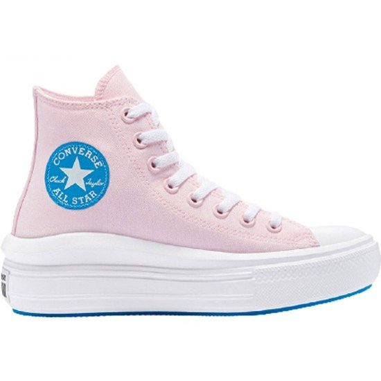 Converse Chuck Taylor All Star Move Hi Pink 570260C 681 - Mujer - Maskezapatos
