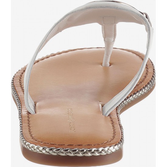 Tommy Hilfiger Essential Leather Flat Sandal FW0FW05620 YBL - Mujer - Maskezapatos
