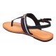 Tommy Hilfiger Shimmery Ribbon Flat Sandal FW0FW05629 DW5 - Mujer - Maskezapatos