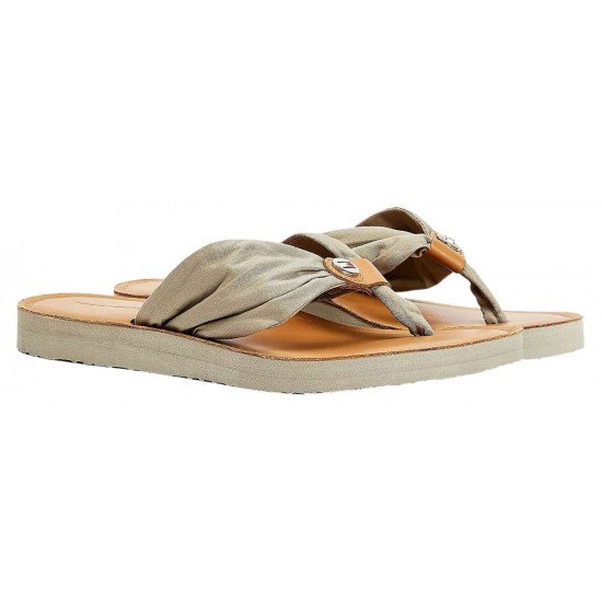 Tommy Hilfiger Leather Footbed Beach Sandal FW0FW05677 AEP - Mujer - Maskezapatos