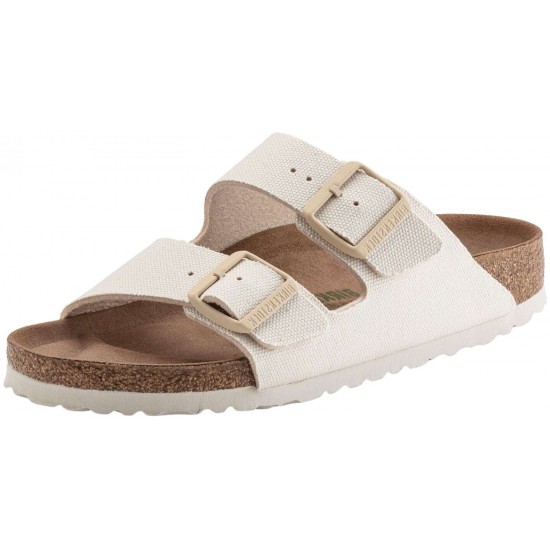 Birkenstock Arizona TEX Canvas Eggshell Vegan 1022679 - Mujer - Maskezapatos