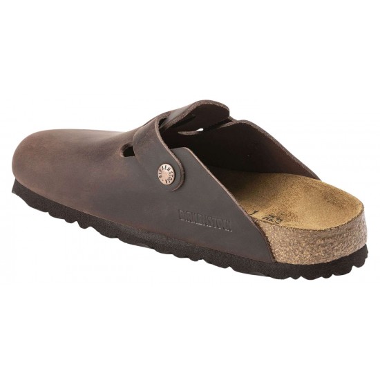 Birkenstock Boston OILED Habana 860133 - Mujer - Maskezapatos