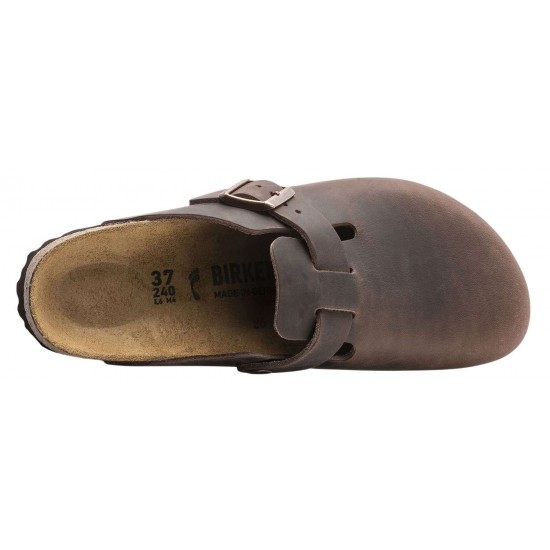 Birkenstock Boston OILED Habana 860133 - Mujer - Maskezapatos