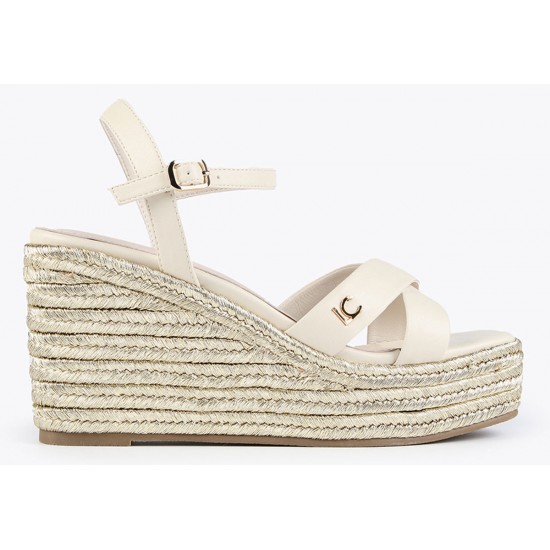 Tommy Hilfiger Basic Open Toe Mid Wedge FW0FW04785 SNX - Mujer - Maskezapatos