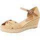 Tommy Hilfiger Basic Open Toe Mid Wedge FW0FW04785RBL - Mujer - Maskezapatos